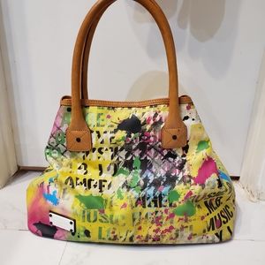L.A.M.B Graffiti Artsy Bag